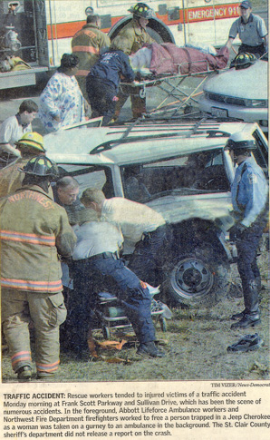 Roe Simmons Accident